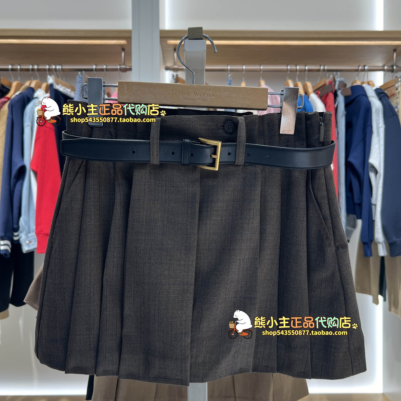 Teenieweenie Bear Genuine 26-Year-Old Short Skirt Ttwh26A49A2A0K-00 Wh26A49A2A0K Teenieweenie Bear Genuine 26-Year-Old Short Skirt Ttwh26A49A2A0K-00 Wh26A49A2A0K