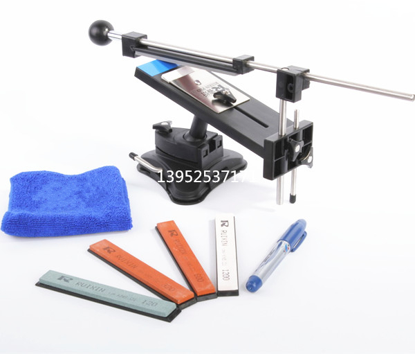 Gửi đá mài 4 mài sắc và cố định góc nhanh Dụng cụ nhà bếp dao gia công gỗ dao cắt dao cắt ngang - Công cụ Knift / công cụ đa mục đích dao găm bấm