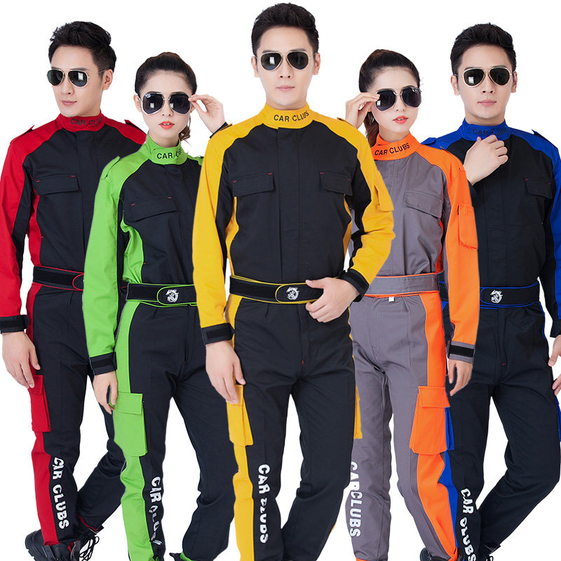 Steam Repair Work Suit Men's Spring Autumn Long Sleeve Tooling Uniform Machine Repair Want To Paint Over Mountain Tunnel Other Material-Taobao