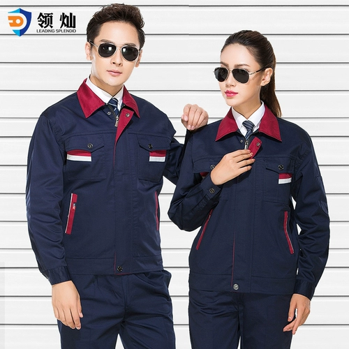 Осенний мужской износостойкий комбинезон, униформа