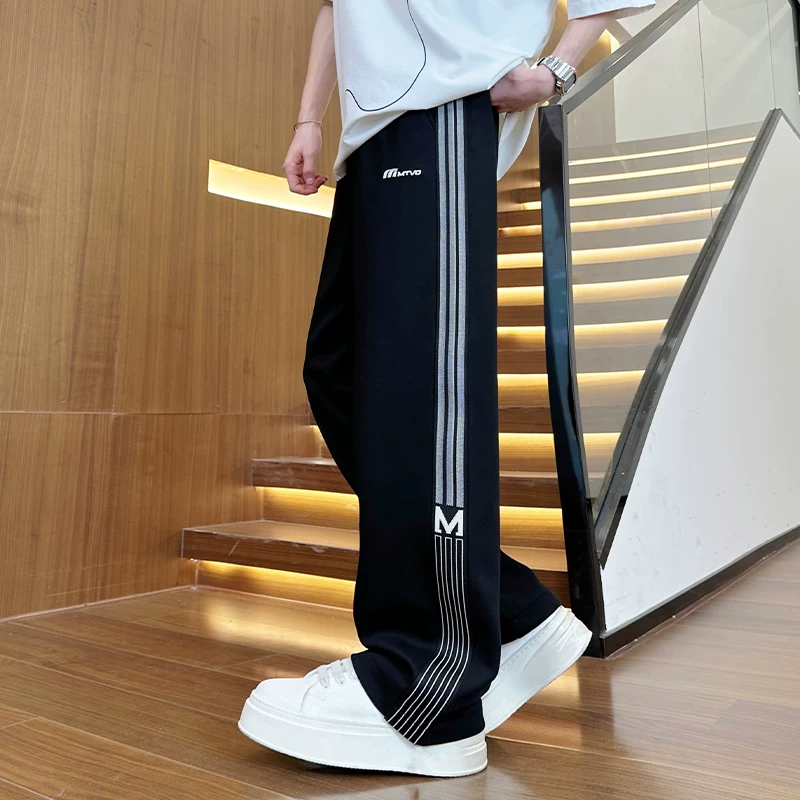 spring trend trousers? лучше перевести: Весенние трендовые брюки для отдыха, свободный прямой крой, для тинейджеров