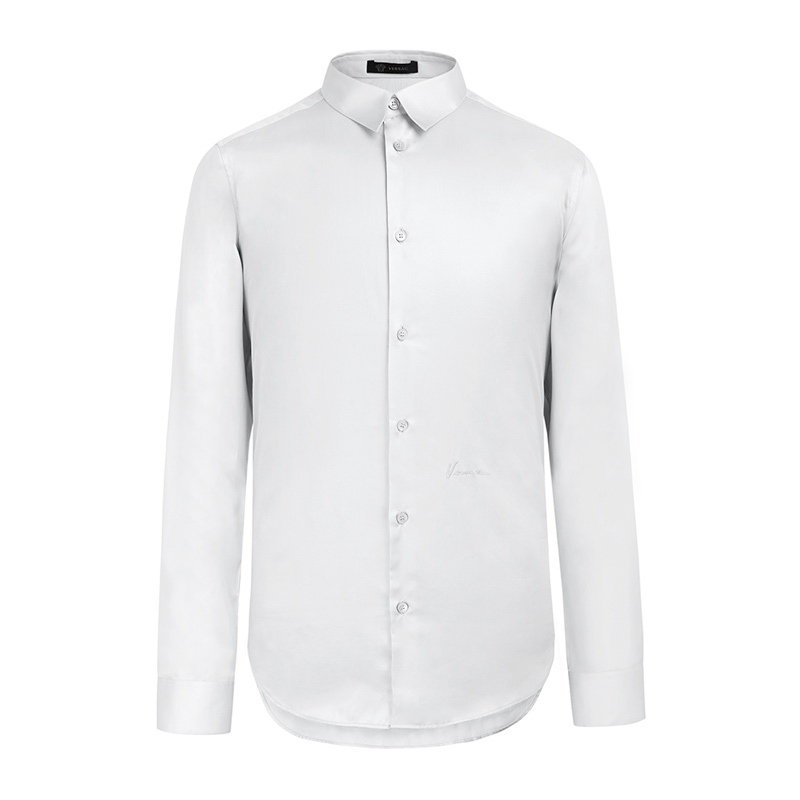 Versace Van Sphilosophical men's business casual cotton long sleeve shirt white blouse A85988A232917