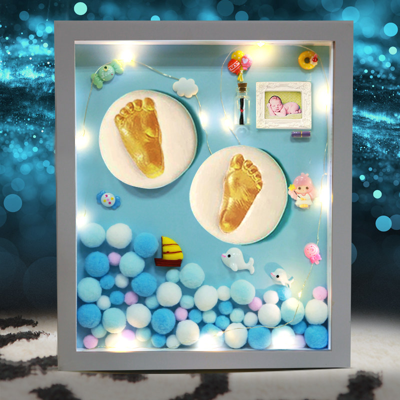 Mua Baby Hand Foot Mark Handick Diy Homemade Fetal Fetal Memorial Baby Full Moon 100 Days Gift