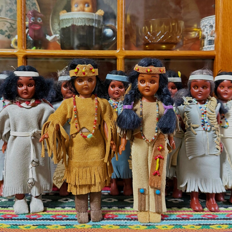 The United States Bought Back Antique 60S and 70S Indian Dolls That Blink, Vintage Toys, and Collectible Figurines