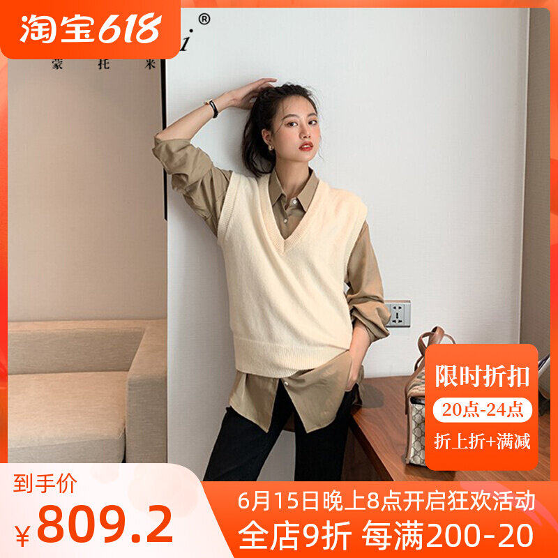Men & Joni Mont-child Pregnancy Woman Dress Autumn Winter sweater magna blouse 100 hitch a long version of the ride in the silk shirt