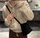 Южная Корея слизь и черное дерево ниша модная вышивка Алфавит Замша Универсальные подмышками под наклонным косо