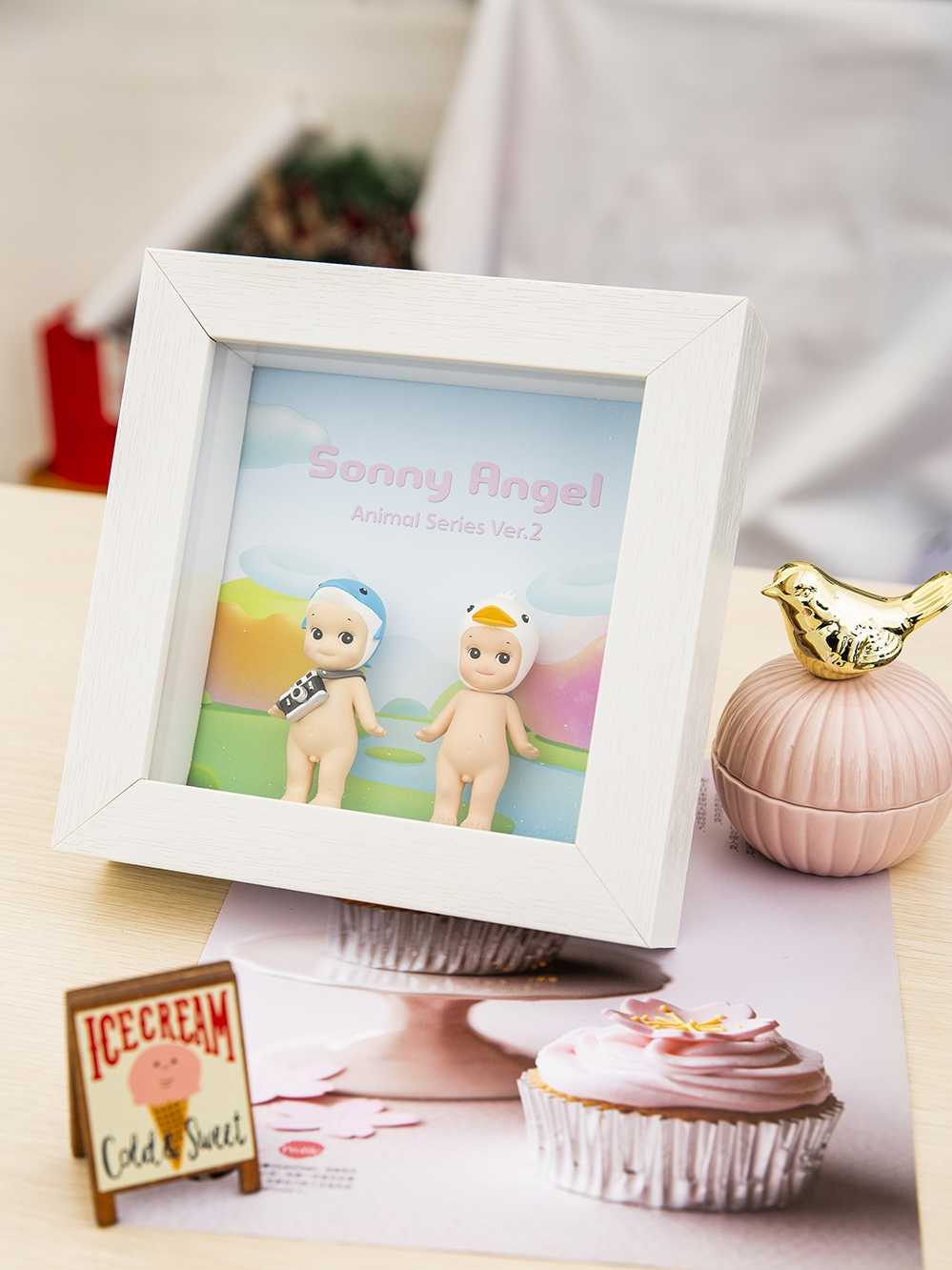 Valley Rain | Bubble Mater Hollow Blind Box Frame Sonnyangel Containing display case photo frame Molly Picchi