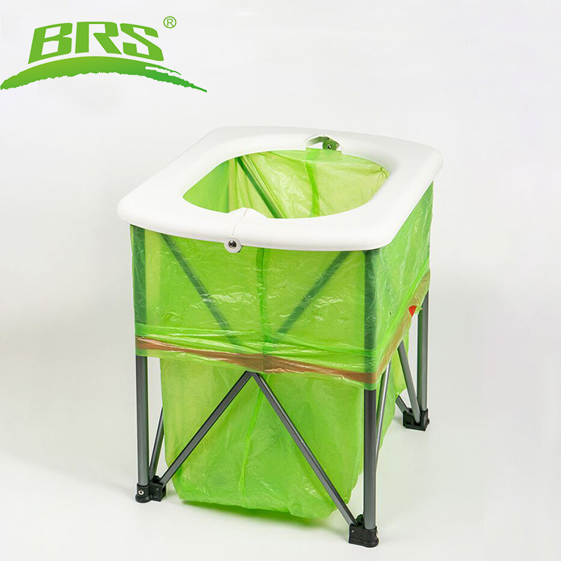Brother BRS-94 Outdoor camping Self-driving Emergency Toilet Trash Can convenient bucket Folding Portable Toilet