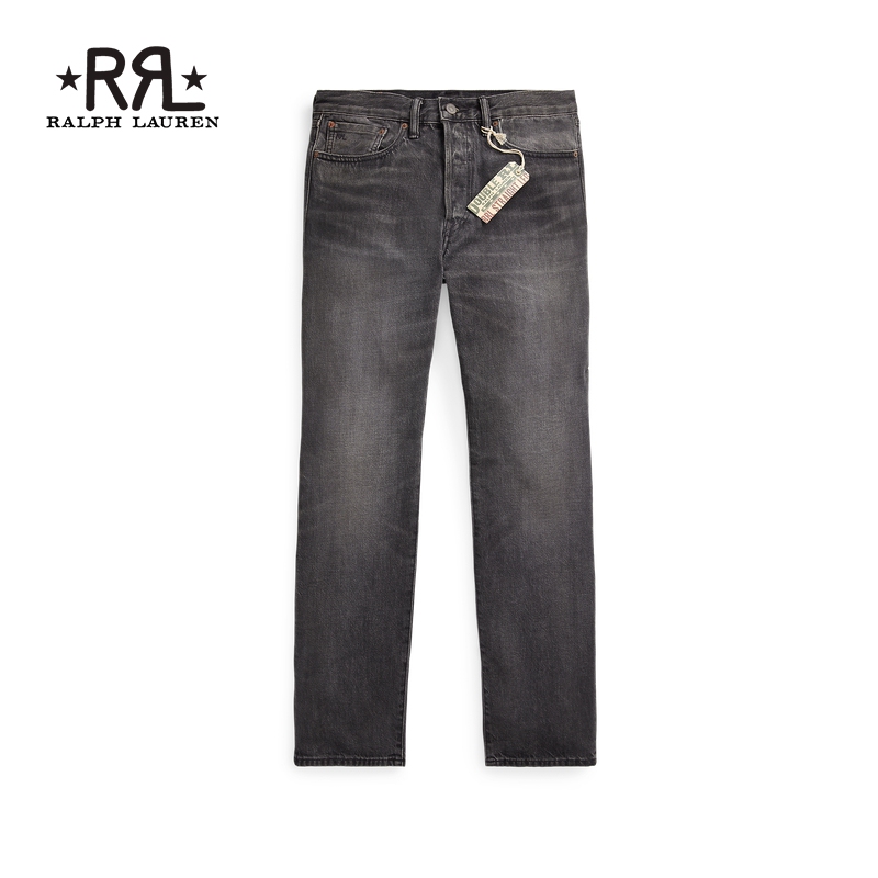 Rrl Men's Classic Straight-Fit Cotton Jeans Rl94072 Rrl Men's Classic Straight-Fit Cotton Jeans Rl94072