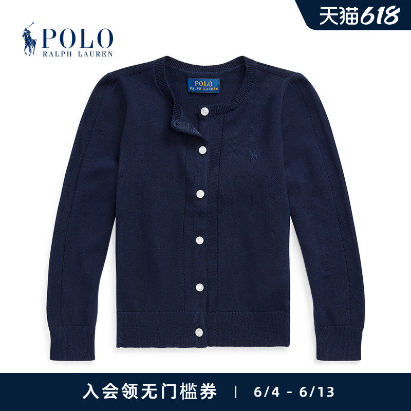 Ralph Lauren Ralph girl classic with round collar knit sweater RL31757