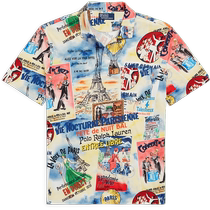 Ralph Lauren Mens Spring 24 Standard Edition Printed Cotton Polo Shirt RL17970