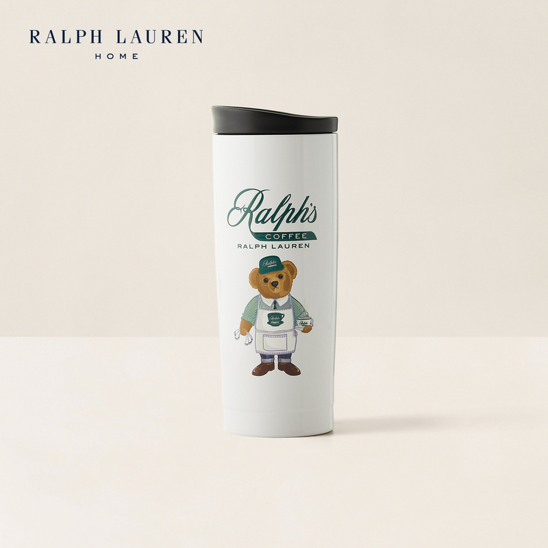 Ralph Lauren/Ralph's Coffee Polo Bear Flat Cup (1 Piece)
