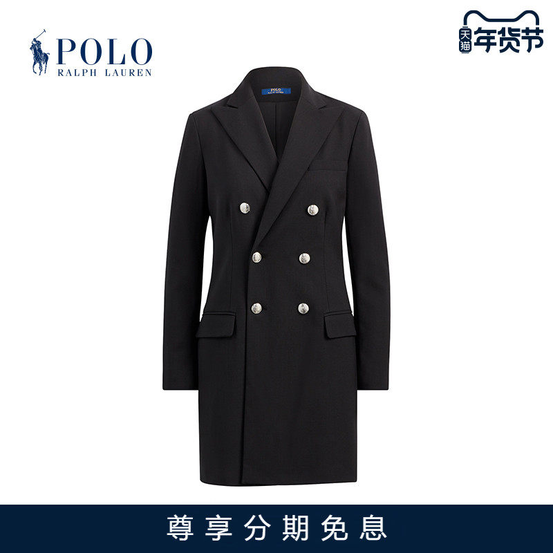 Ralph Lauren Ralph Lauren Women's Classic Double Breasted Blended Blazer RL20230