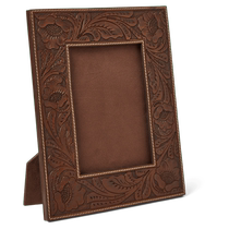 RRL hand-embossed leather photo frame RL92909