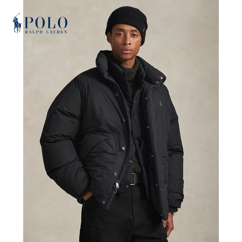 Ralph Lauren/Ralph Lauren Men's Classic Half-Turtleneck down Jacket Rl100310