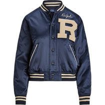 Ralph Lauren Womens Fall 24 Logo Logo Bomber Jacket RL26058