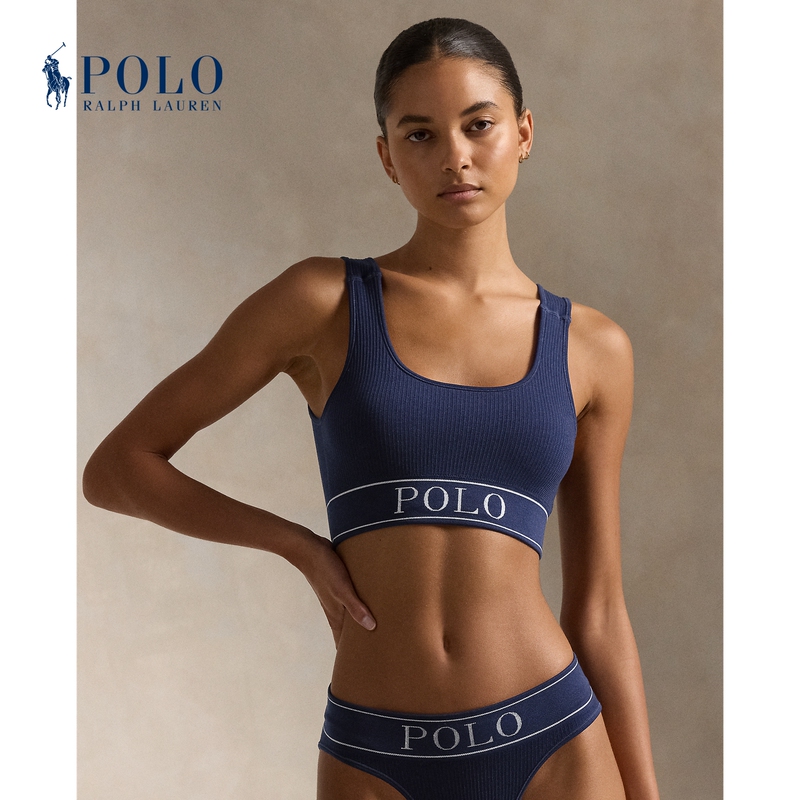Ralph Lauren/Ralph Lauren Women's Classic Seamless Short Round Neck Tank Top Rl24611