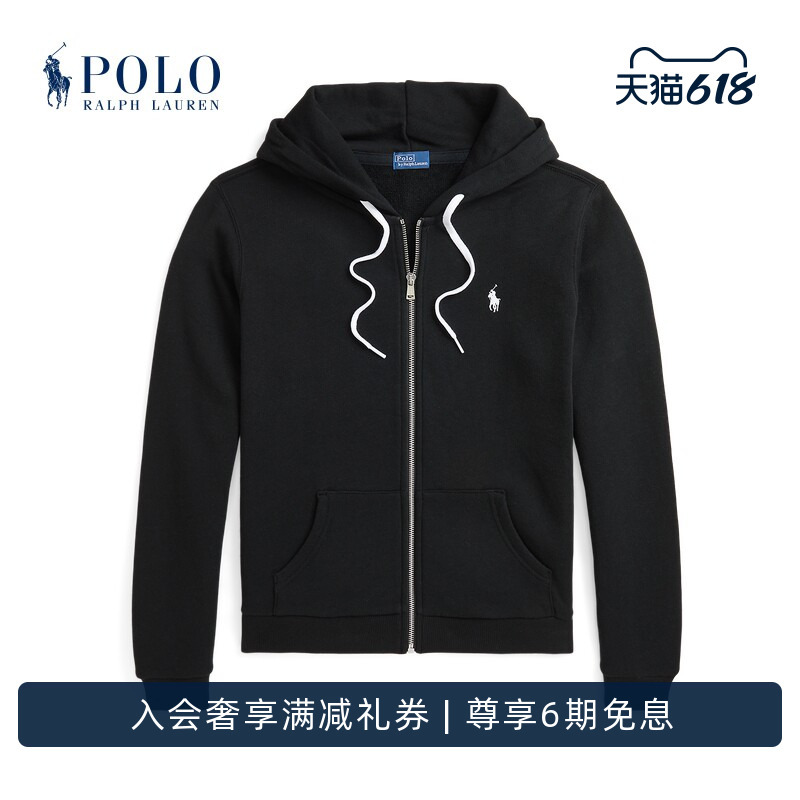 Ralph Lauren/Ralph Lauren Women's Classic Loose-Fit Full-Zip Hoodie Rl25936 Ralph Lauren/Ralph Lauren Women's Classic Loose-Fit Full-Zip Hoodie Rl25936