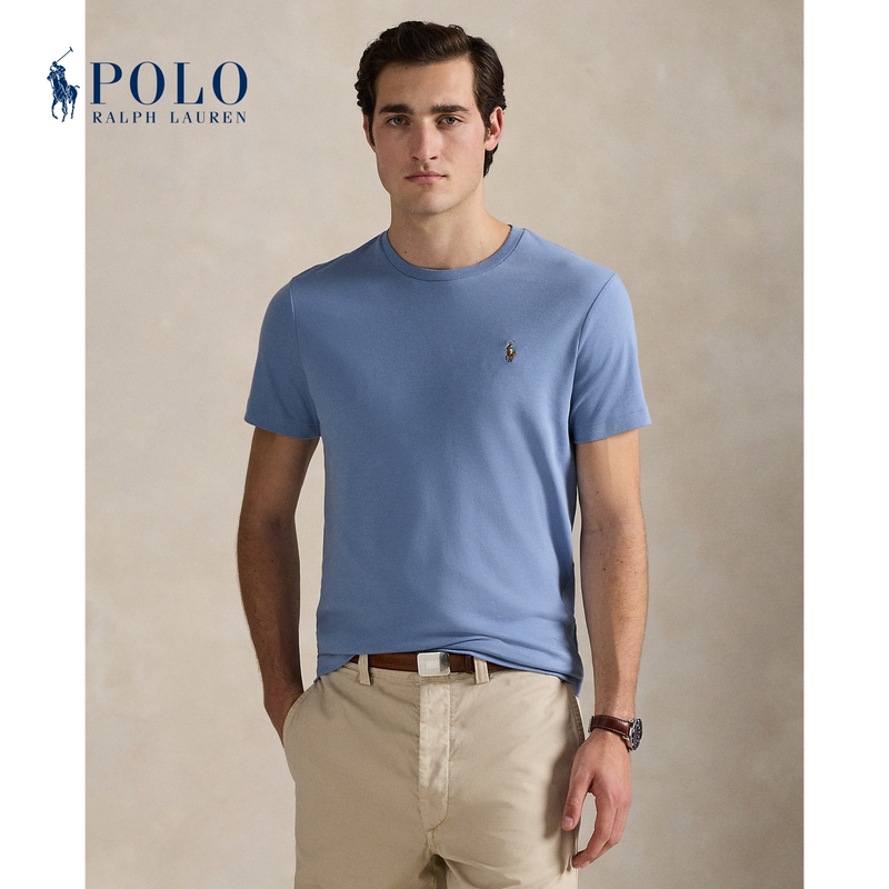 Ralph Lauren/Ralph Lauren Men's Classic Cotton T-Shirt Rl19787