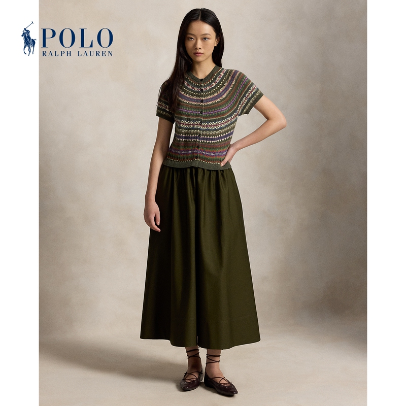Ralph Lauren/Ralph Lauren Women's 26 Early Autumn Fair Isle Pattern Top Dress Rl28366 Ralph Lauren/Ralph Lauren Women's 26 Early Autumn Fair Isle Pattern Top Dress Rl28366
