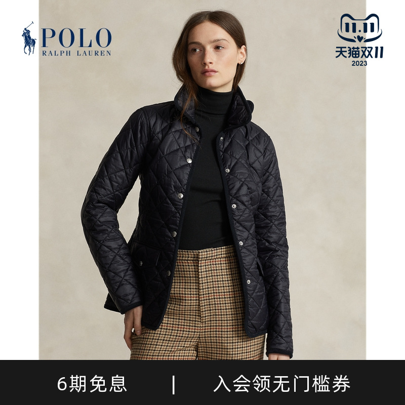 Ralph Lauren Rav Lauren Women's dress 23 years autumn quilted jacket RL24775-Taobao