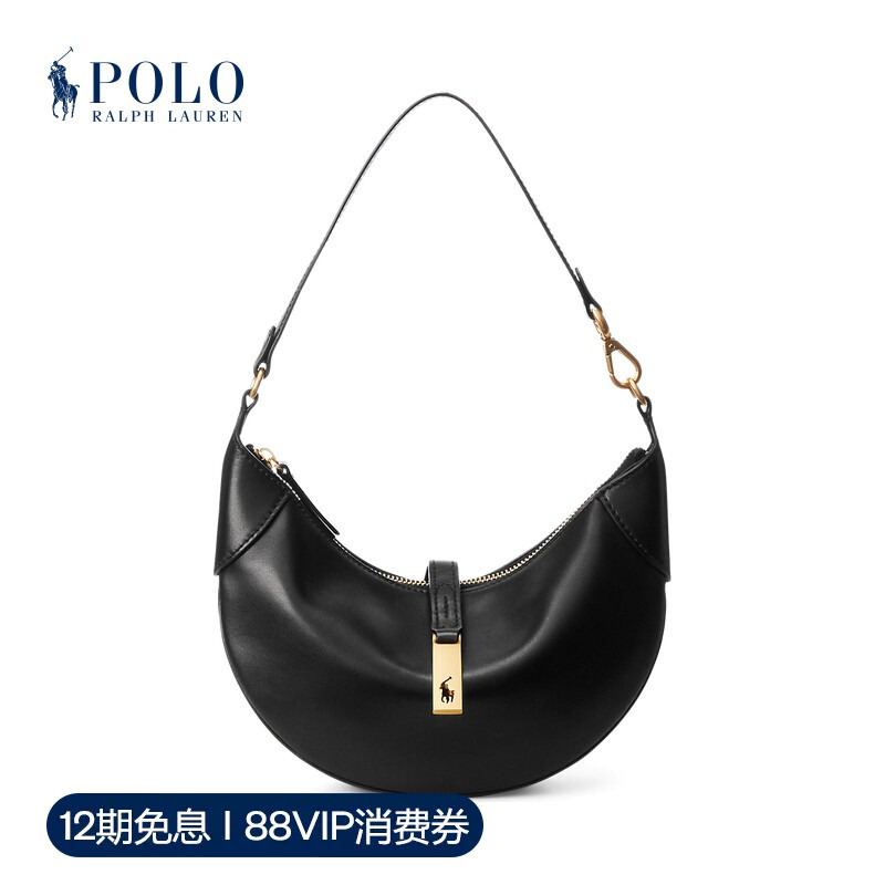 【Polo Id】Ralph Lauren/Ralph Lauren Women's Leather Mini Shoulder Bag