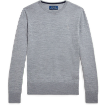 Ralph Lauren Boys Fall 24 Round Neck Wool Sweater RL42238
