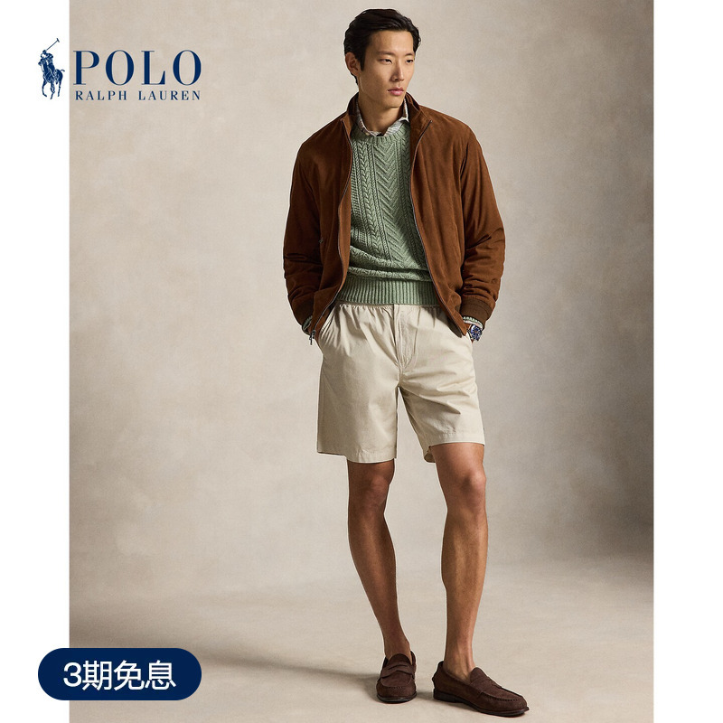 Ralph Lauren/Ralph Lauren Men's Classic Polo College Style Cotton Shorts Rl101003
