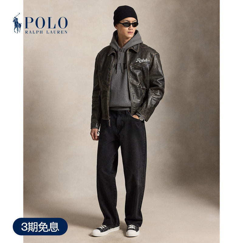 Ralph Lauren Men's 2026 Autumn Collection, Rivington Loose-Fit Cotton Denim Pants, Rl101606