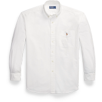 Ralph Lauren Mens Classic Oversized Cotton Oxford Shirt RL17479