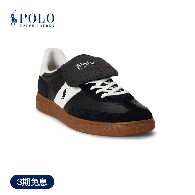 Ralph Lauren/Ralph Lauren Men's Fall 2026 Bedford Leather Sneakers Rl54730