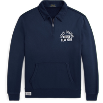 Ralph Lauren Mens 24 Early Fall Badge Collared Sweatshirt RL18494