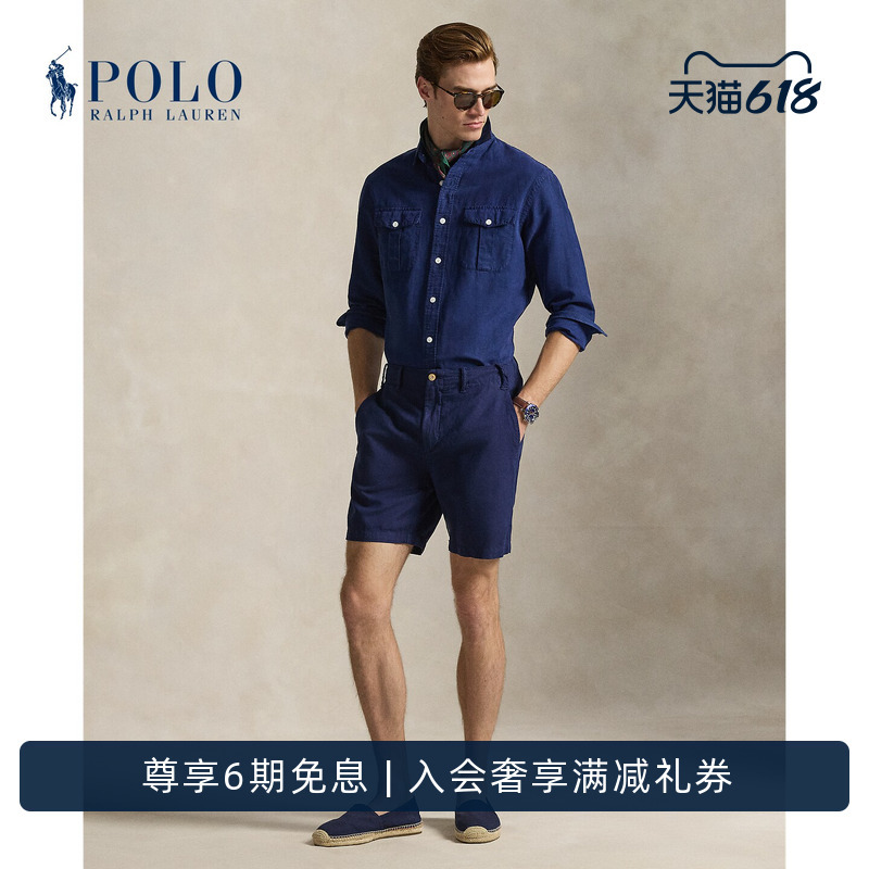 Ralph Lauren/Ralph Lauren Men's Spring 26 Classic Fit Shorts Rl101002 Ralph Lauren/Ralph Lauren Men's Spring 26 Classic Fit Shorts Rl101002