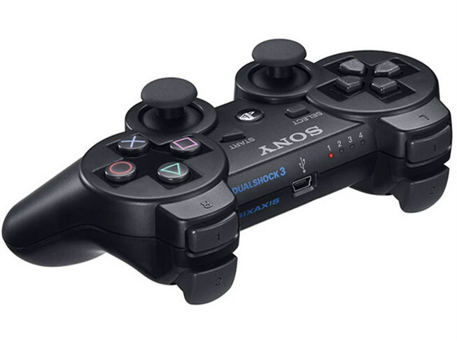 Gamepad gốc ps3 hoàn toàn mới không dây Bluetooth rung gamepad - Người điều khiển trò chơi