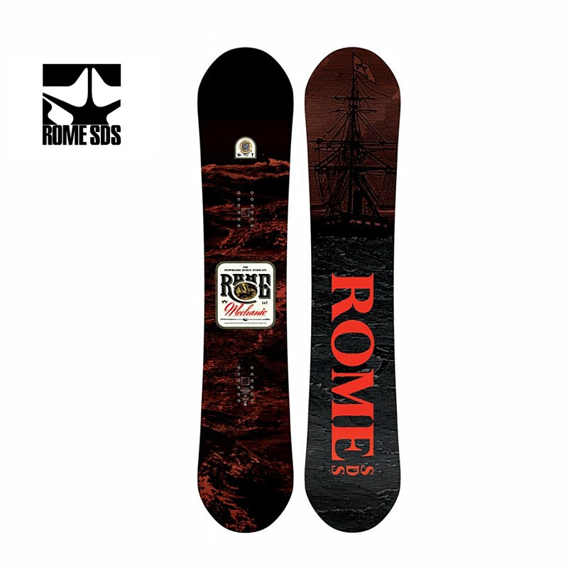 American Rome sds ski board MECHANIC male beginner veneer all-round two-way board hardness 4 Taiwan made