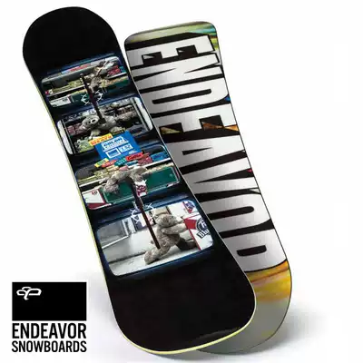 Canadian ENDEAVOR Snowboard Snowboard Intermediate All-in-all-around pattern veneer Carbon Fiber COLOR Hardness 5