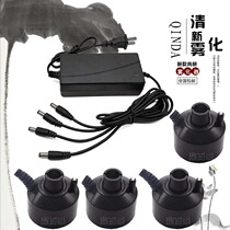 Ultrasonic Large Fog Mass Atomizer Fake Mountain Pool Fish Tank Bonsai Landscape Mister 3 Head 4 Humidifiers