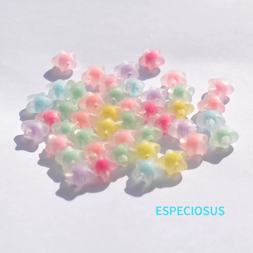 Прозрачные матовые серьги, акриловые бусины, аксессуар, аксессуары, 11мм