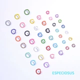 Круглый металлический баллончик с краской, аксессуар с аксессуарами, серьги, «сделай сам»