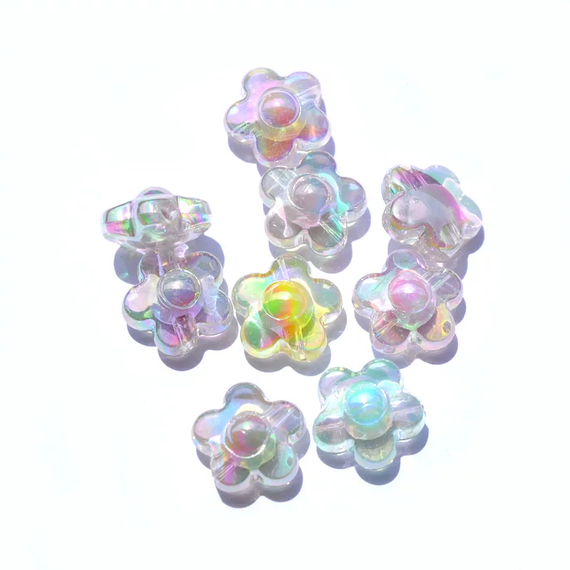 Accessory, accessories, acrylic transparent beads, DIY, 17mm, 20 pieces
