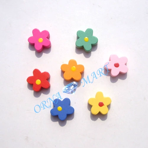 Детский сад ручной работы маленький свежий мультфильм деревян и рисовые бусинки