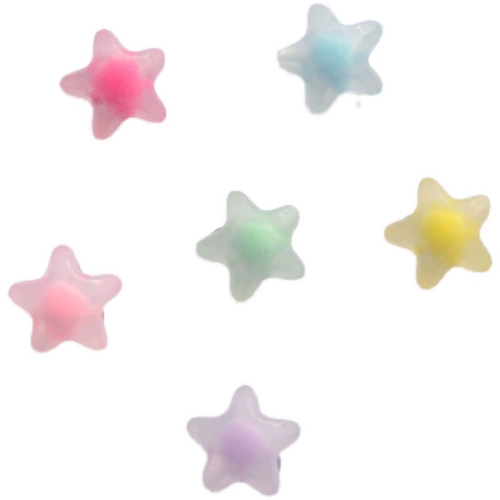 Прозрачные матовые серьги, акриловые бусины, аксессуар, аксессуары, 11мм