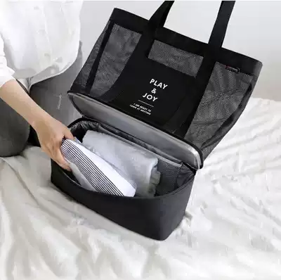 Swimming bag dry and wet separation men and women waterproof swimsuit swimming equipment storage bag beach bag portable washing Special