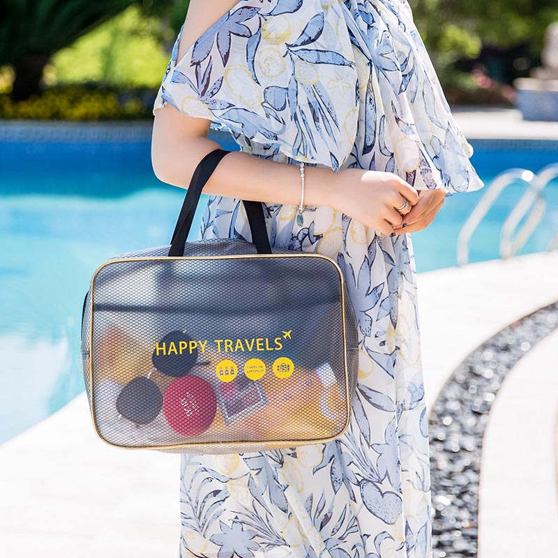 Travel portable waterproof makeup bag for women toiletries storage bag Transparent portable bath bath bath bath bag for men