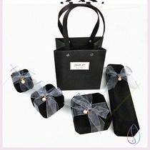 Necklace box Gift box Flannel hardware Wedding jewelry bracelet Pearl wedding empty box Diamond ring pair storage jewelry box