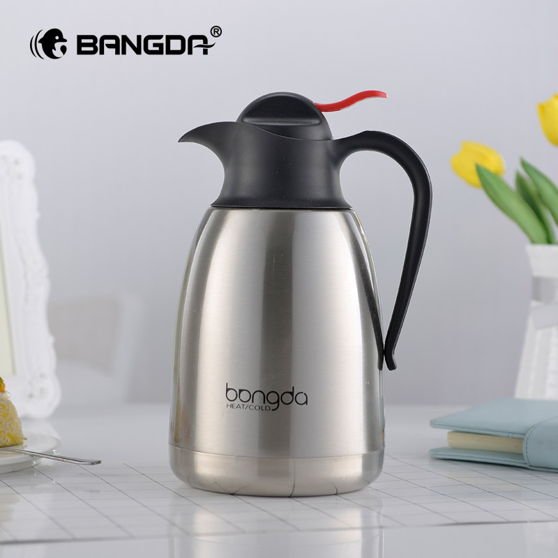 Bangda vacuum stainless steel 24H insulation pot Household large capacity thermos coffee pot Likang-vacuum multi-function