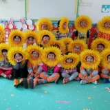 Детский головной убор с изображением подсолнуха