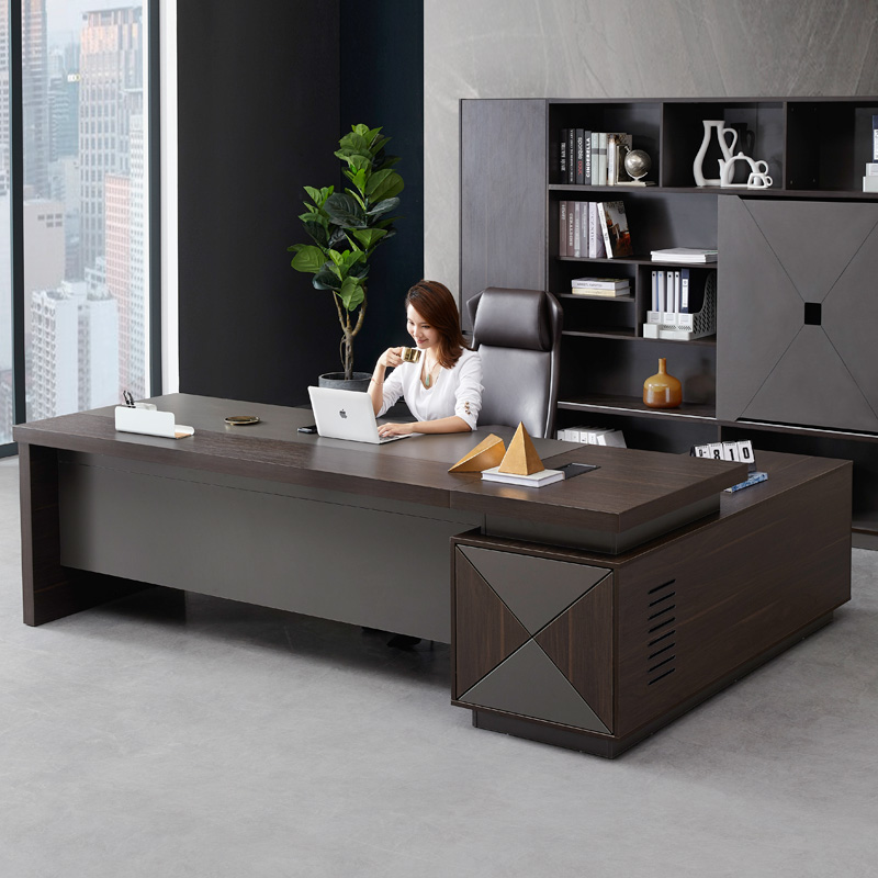 Boss Desk Chair Composition Boss Table Desk Brief Modern Office Furniture Big Bandae Desk Supervisor Table