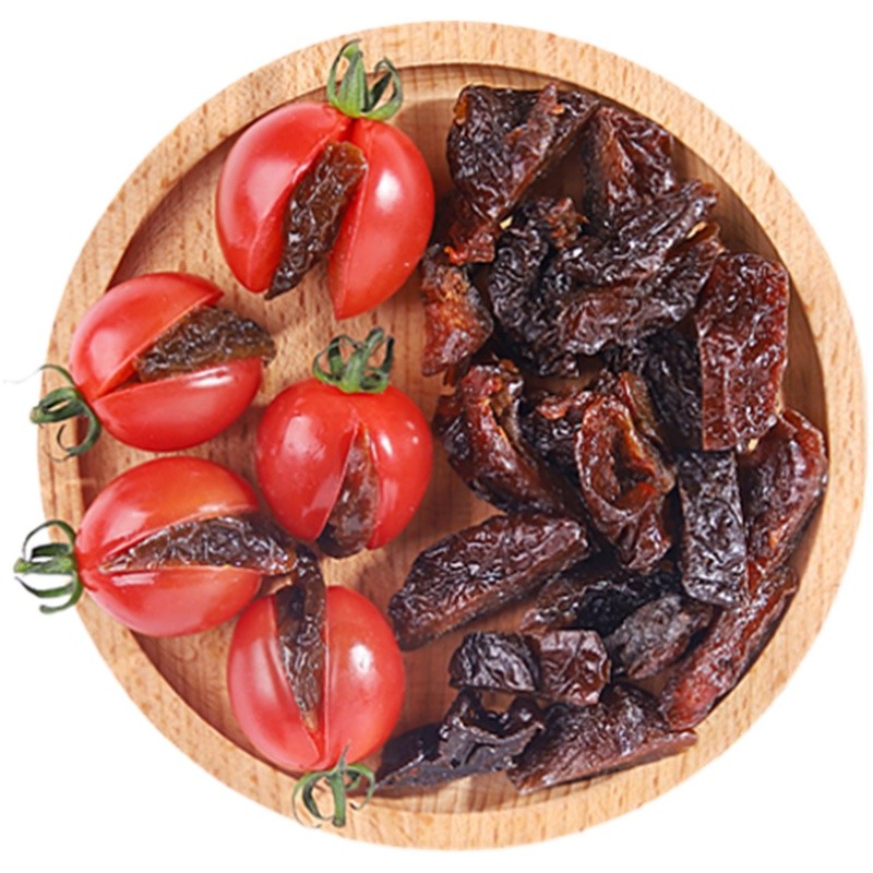 Zhenhui Eat Tomato Plum Strips, Seedless Plum Meat, Sweet and Sour, Preserved Fruit, Dried Fruit, Leisure Snacks 500g