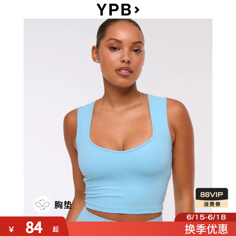 Af's Ypb Women's Clothing 25 Summer American-Style Elastic Low-Neck Active Sports Vest Top 115-5116 Af's Ypb Women's Clothing 25 Summer American-Style Elastic Low-Neck Active Sports Vest Top 115-5116